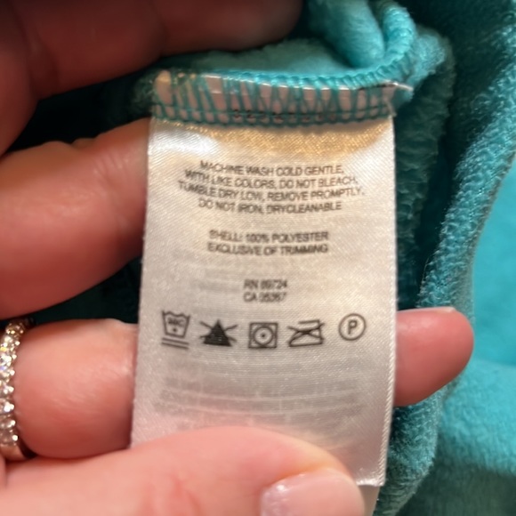 Columbia Bright Blue Fleece Jacket - Picture 6 of 8